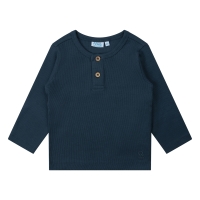 flinq 3311601 W20356 t-shirts lange mouw Petrol