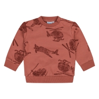 flinq 3311602 W20363 t-shirts lange mouw Roest