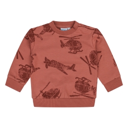 flinq 3311602 W20363 baby jongens T-shirt lm Roest