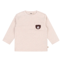 flinq newborn 3312601 W20312 t-shirts lange mouw Ecru melee
