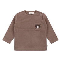 flinq newborn 3312601 W20312 t-shirts lange mouw Taupe