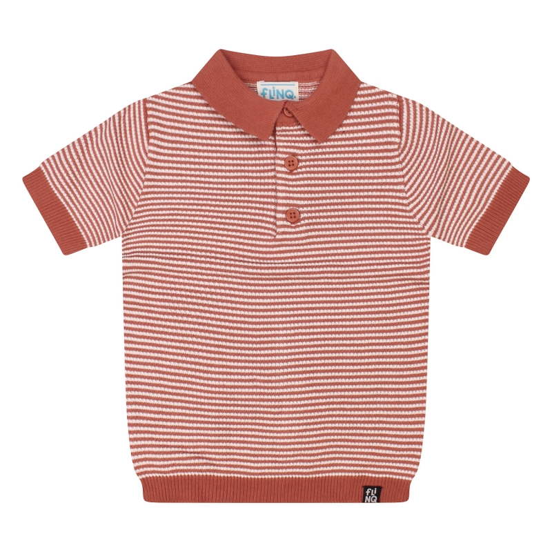 flinq Paul Z10405 polo's Brique
