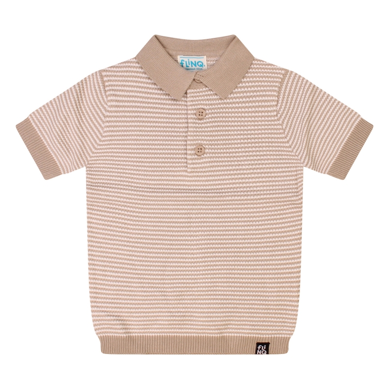 flinq Paul Z10405 polo's Zand