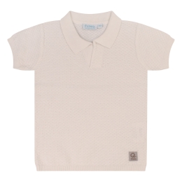 flinq 3211301 Z10293 baby jongens polo Ecru