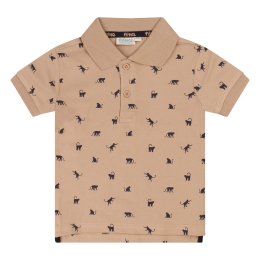 flinq 3211607 Z10294 baby jongens polo Zand