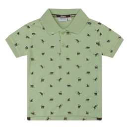 flinq 3211607 Z10294 baby jongens polo Groen licht