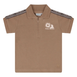 flinq 3211608 Z10295 baby jongens polo Taupe