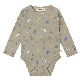 flinq newborn 3212900 Z10133 baby jongens Baby jongens joggingpak Groen mos