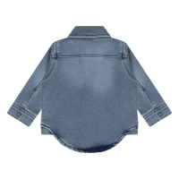 flinq 3311501 W20351 overhemd lm Denim licht gebleekt