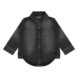 flinq 3311501 W20351 baby jongens overhemd lm Denim black