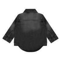 flinq 3311501 W20351 overhemd lm Denim black