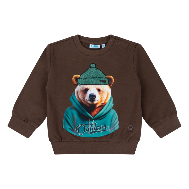 flinq 3111403 W10303 sweaters Bruin donker