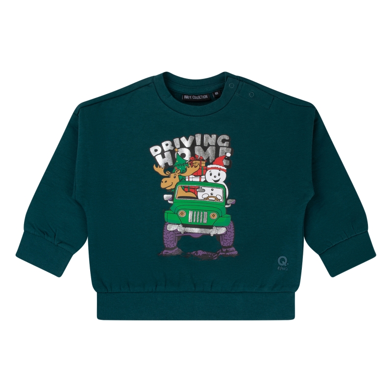 flinq 3111450 W10532 sweaters Groen donker