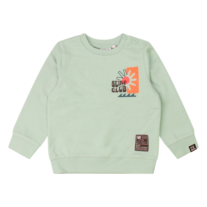 flinq Kean Z10406 sweaters Groen licht