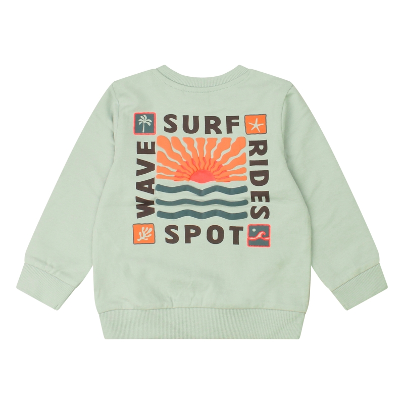 flinq Kean Z10406 sweaters Groen licht