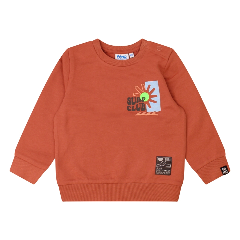 flinq Kean Z10406 sweaters Brique