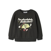 name it NMMKORE LS NREG SWEAT UNB BOX sweaters Grey