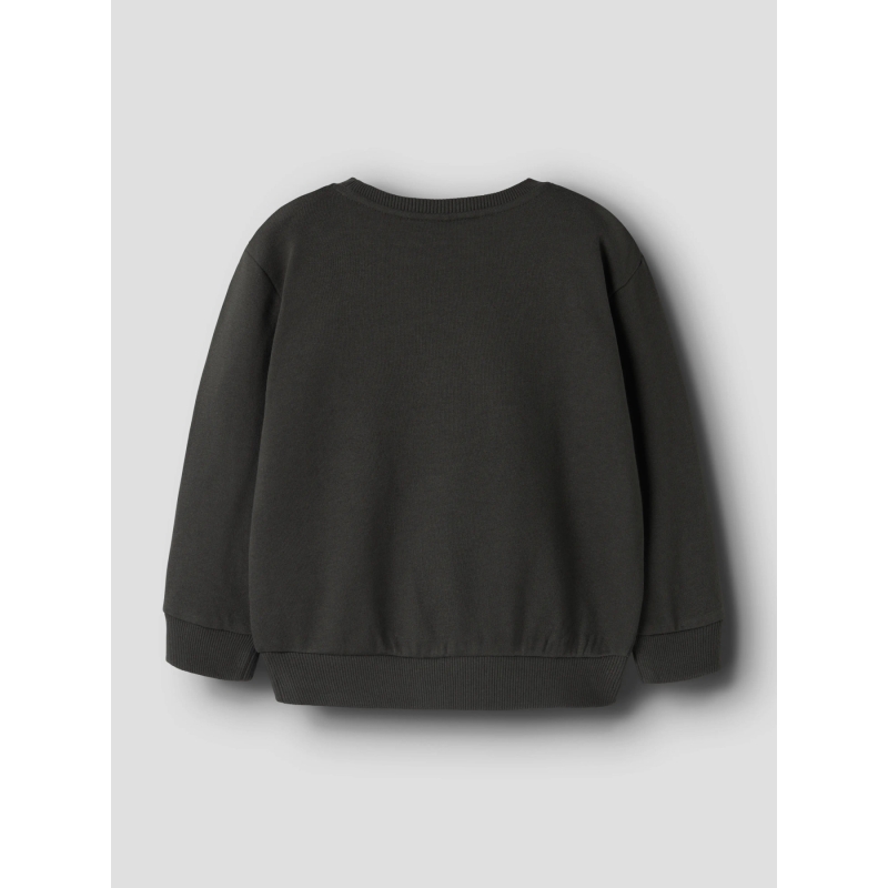 name it NMMKORE LS NREG SWEAT UNB BOX sweaters Grey