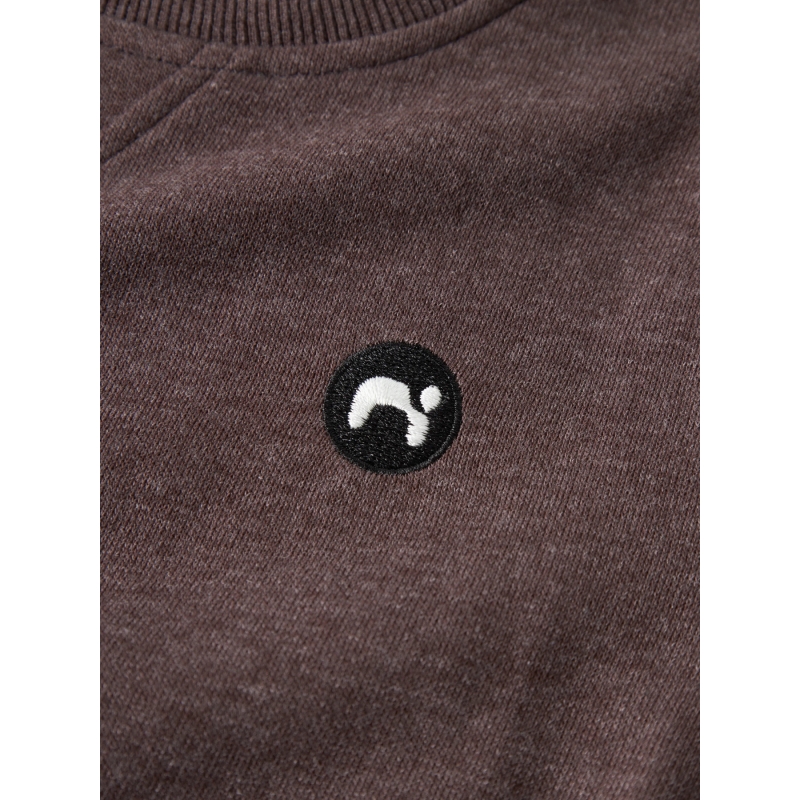 name it NMMVIMO LS SWEAT BRU NOOS sweaters Brown
