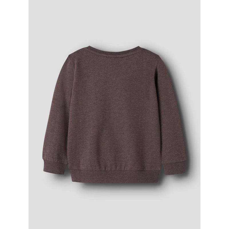 name it NMMVIMO LS SWEAT BRU NOOS sweaters Brown