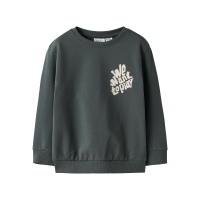 name it NMMBENJA LS NREG SWEAT UNB sweaters Grey