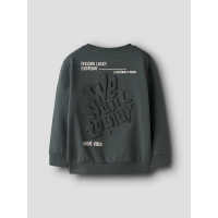 name it NMMBENJA LS NREG SWEAT UNB sweaters Grey