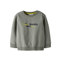 name it NMMTATUM LS NREG SWEAT BRU BOX sweaters Grey