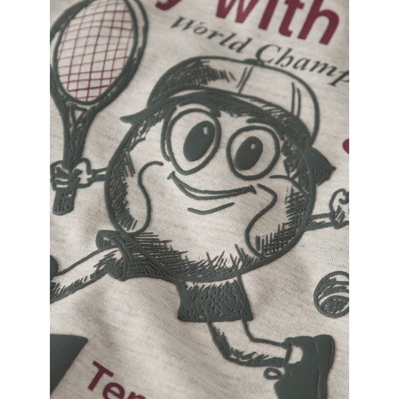 name it NMMTATUM LS NREG SWEAT BRU BOX sweaters White