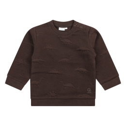 flinq 3311400 W20335 baby jongens sweater Bruin donker