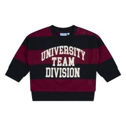 flinq 3311406 W20360 baby jongens sweater Wijnrood
