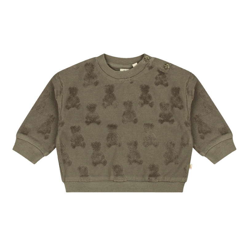 flinq newborn 3312400 W20305 sweaters Groen mos