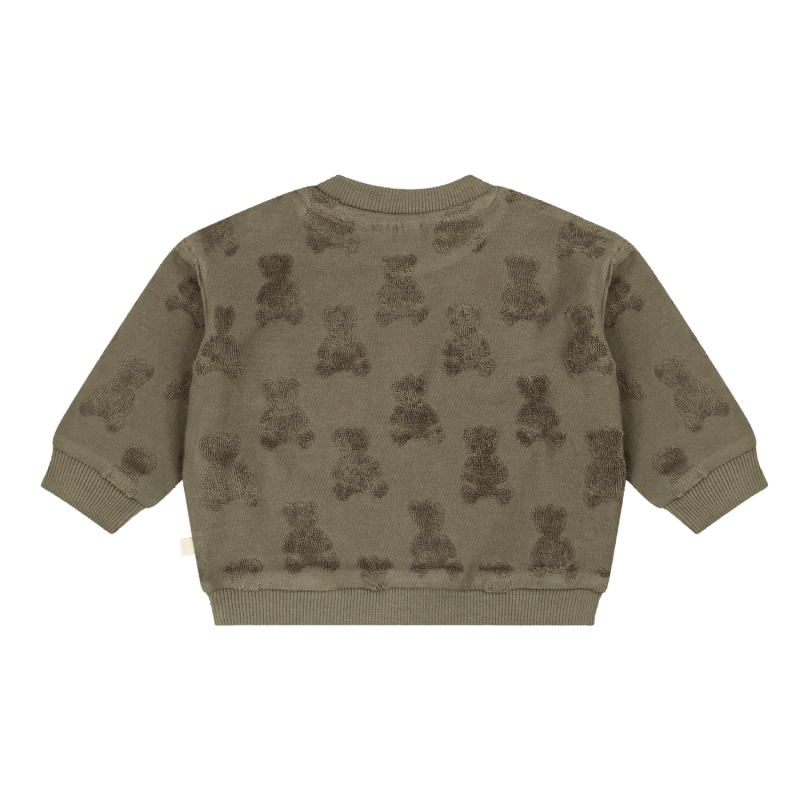 flinq newborn 3312400 W20305 sweaters Groen mos