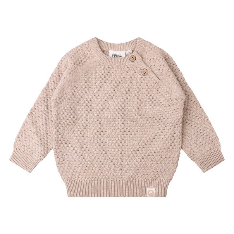 flinq newborn Timo W20393 pullovers Zand