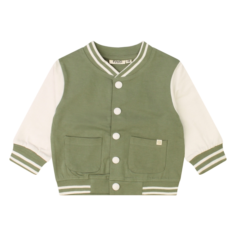 flinq newborn Celvyn Z10417 vesten Groen mos