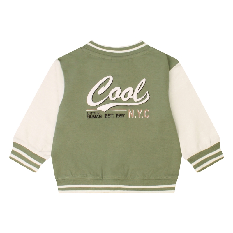 flinq newborn Celvyn Z10417 vesten Groen mos