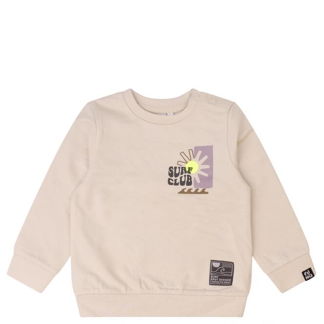 flinq flinq Kean Z10406 Beige oatmeal flinq Kean Z10406 Baby jongens sweater Beige bestel je online bij www.bertusmode.nl/