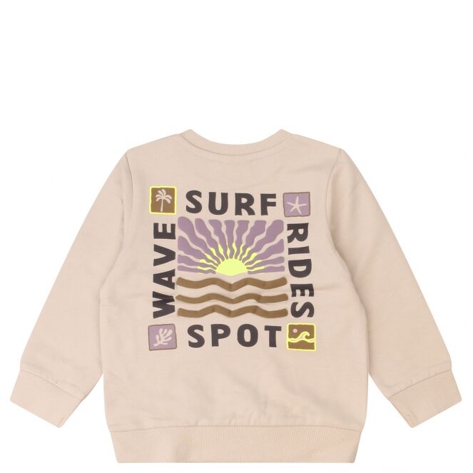 flinq flinq Kean Z10406 Beige oatmeal flinq Kean Z10406 Baby jongens sweater Beige bestel je online bij www.bertusmode.nl/