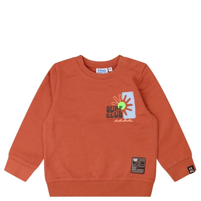 flinq flinq Kean Z10406 Roest aragon flinq Kean Z10406 Baby jongens sweater Roest bestel je online bij www.bertusmode.nl/