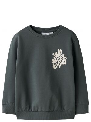 name it name it NMMBENJA LS NREG SWEAT UNB Grijs name it name it NMMBENJA LS NREG SWEAT UNB Grijs