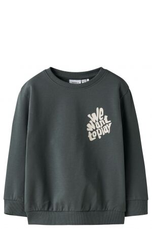 name it name it NMMBENJA LS NREG SWEAT UNB Grijs Urban Chic name it name it NMMBENJA LS NREG SWEAT UNB Grijs Urban Chic