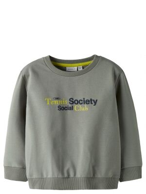 name it name it NMMTATUM LS NREG SWEAT BRU BOX Grijs