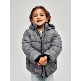 name it NMMMOSAN PUFFER JACKET REF1 baby jongens buiten jacks Grey