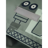 name it NMMMAX JACKET LI AOP NOOS jassen Grey