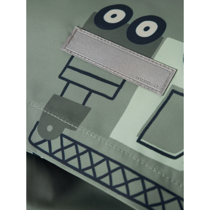 name it NMMMAX JACKET LI AOP NOOS jassen Grey