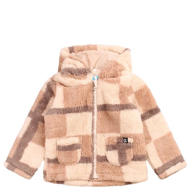 flinq flinq Checky tod W10349 Beige ruit taupe flinq Checky tod W10349 Baby jongens buiten jacks Beige bestel je online bij www.bertusmode.nl/