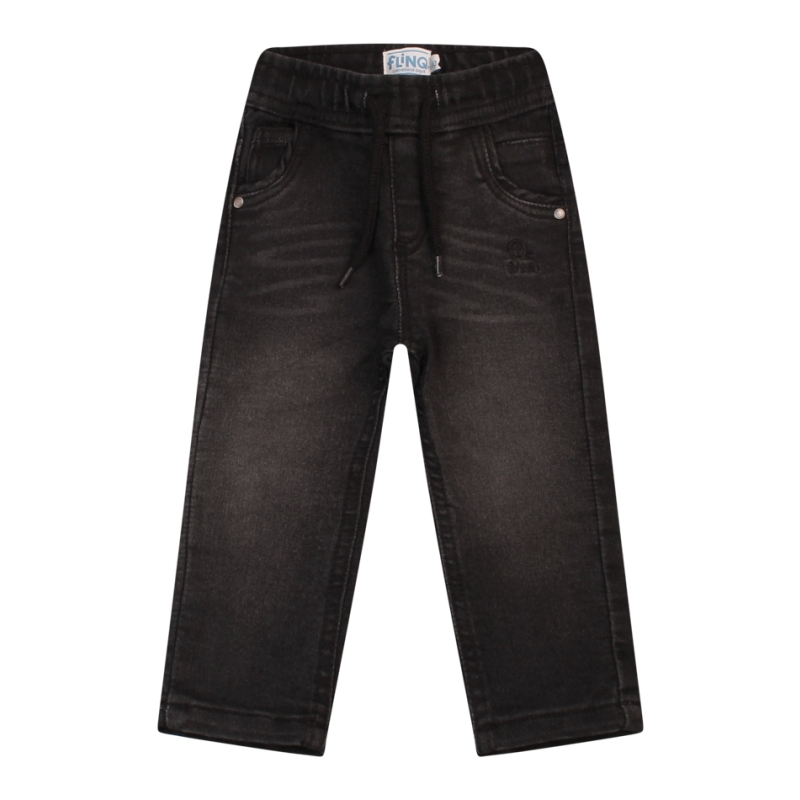 flinq 3111203 W10300 lange broeken Denim black
