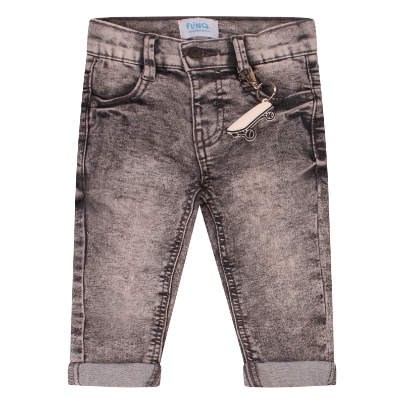 flinq 506331BB Z10614 lange broeken Denim grey