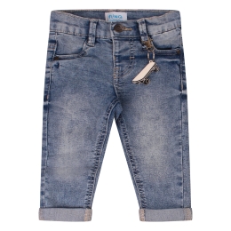 flinq 506331BB Z10614 baby jongens lange broek Denim licht gebleekt