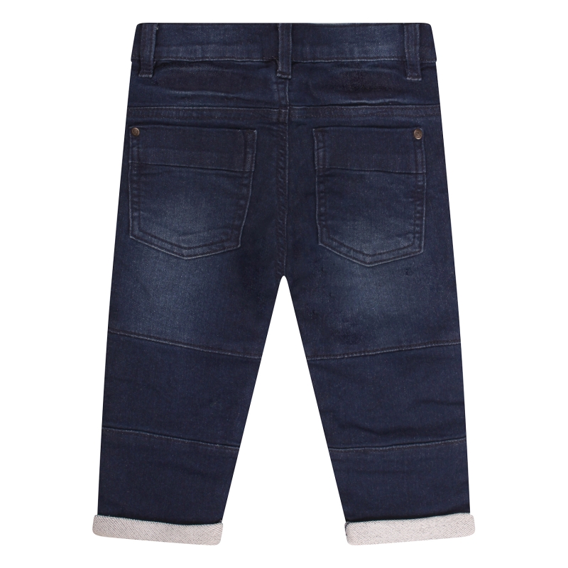 flinq 506442BB W20263 lange broeken Denim darkwashed