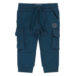 flinq 3311201 W20346 baby jongens lange broek Petrol